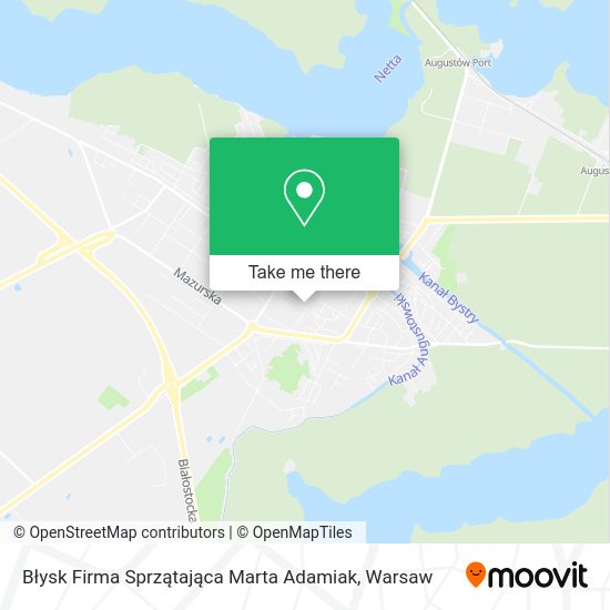 Błysk Firma Sprzątająca Marta Adamiak map