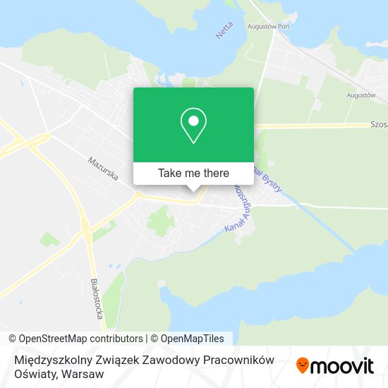 Międzyszkolny Związek Zawodowy Pracowników Oświaty map