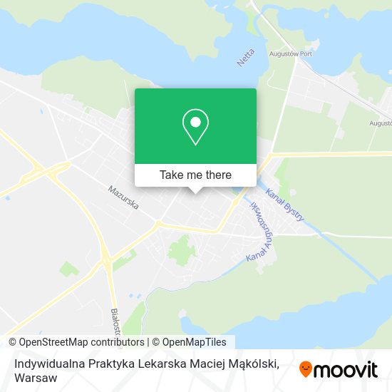 Indywidualna Praktyka Lekarska Maciej Mąkólski map