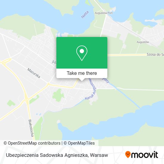 Ubezpieczenia Sadowska Agnieszka map