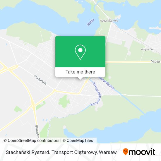 Stachański Ryszard. Transport Ciężarowy map