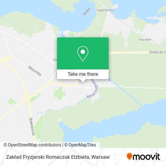 Zakład Fryzjerski Romaczuk Elżbieta map