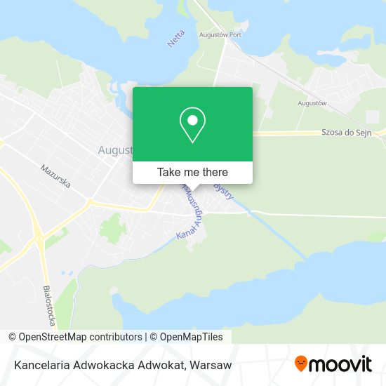 Kancelaria Adwokacka Adwokat map