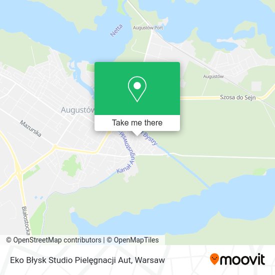 Eko Błysk Studio Pielęgnacji Aut map