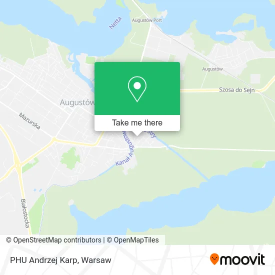 Карта PHU Andrzej Karp