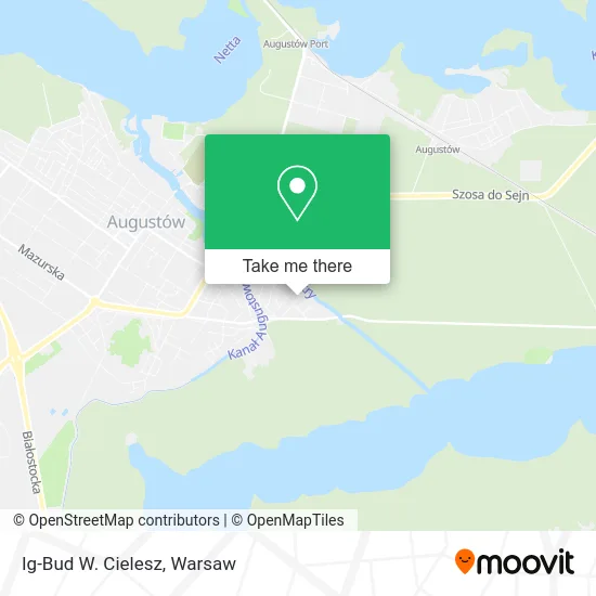 Карта Ig-Bud W. Cielesz