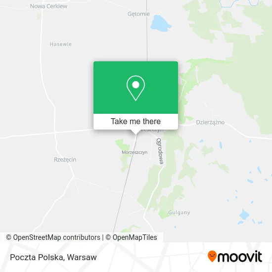 Poczta Polska map