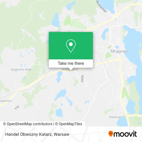 Карта Handel Obwozny Katarz