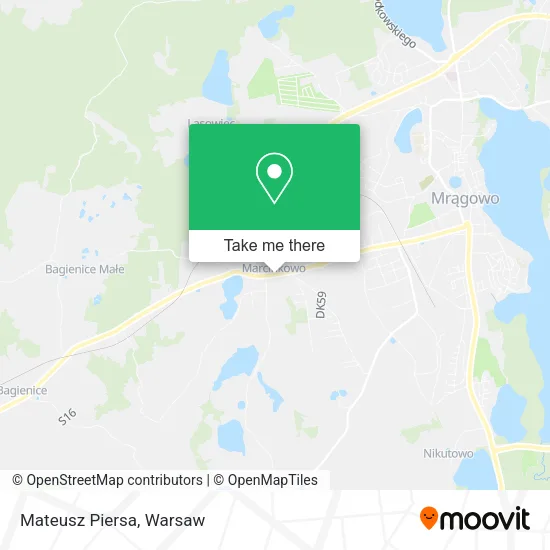 Карта Mateusz Piersa