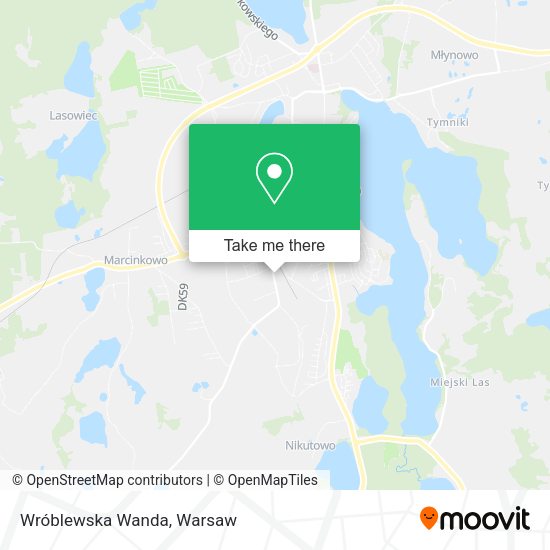 Wróblewska Wanda map