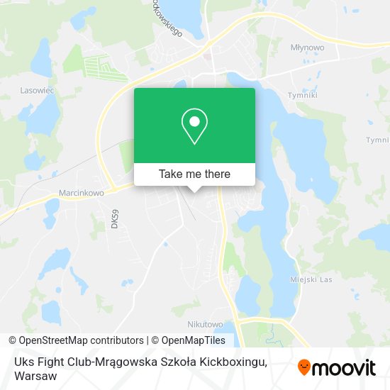 Uks Fight Club-Mrągowska Szkoła Kickboxingu map