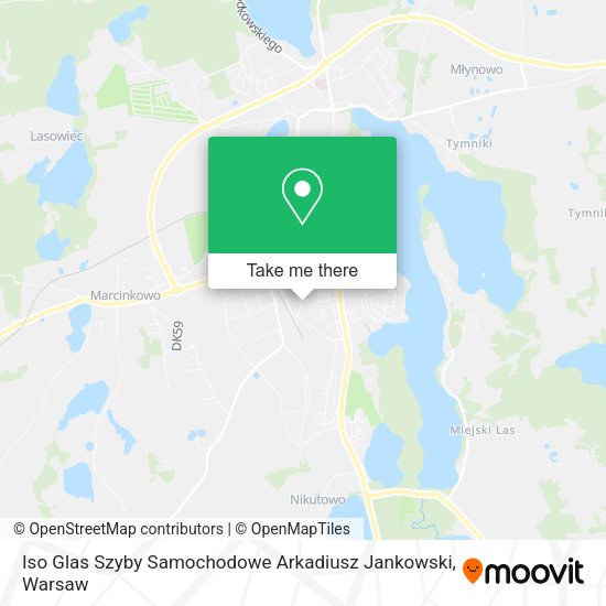 Iso Glas Szyby Samochodowe Arkadiusz Jankowski map