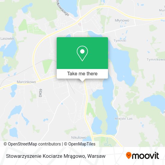 Stowarzyszenie Kociarze Mrągowo map