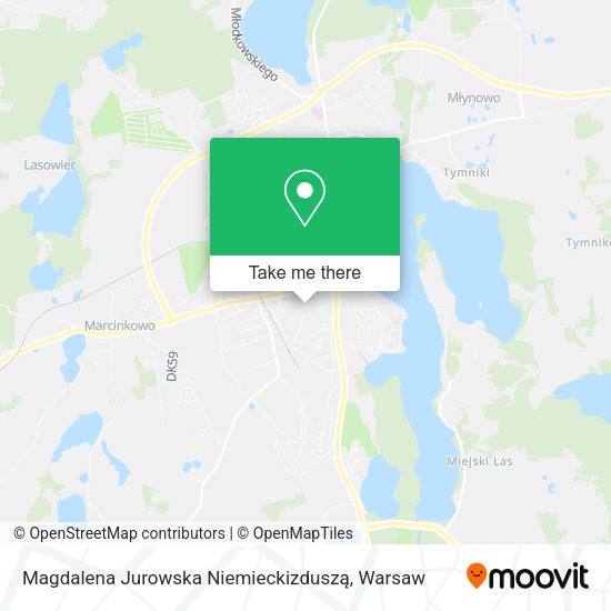 Magdalena Jurowska Niemieckizduszą map