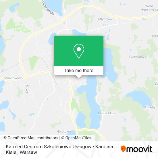 Karmed Centrum Szkoleniowo Usługowe Karolina Kisiel map