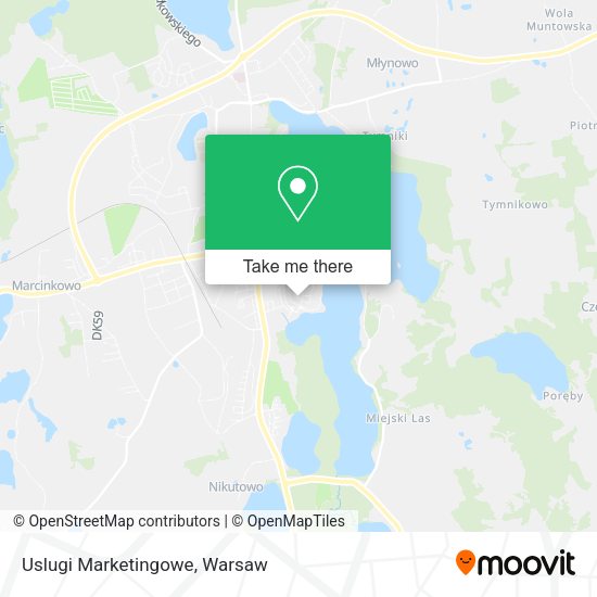 Uslugi Marketingowe map