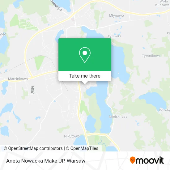 Aneta Nowacka Make UP map