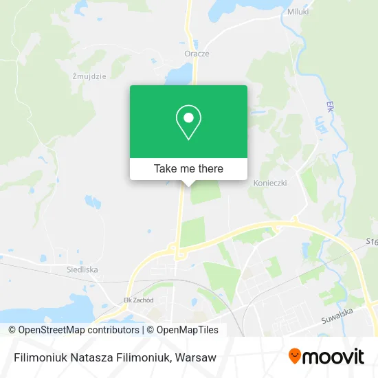 Карта Filimoniuk Natasza Filimoniuk
