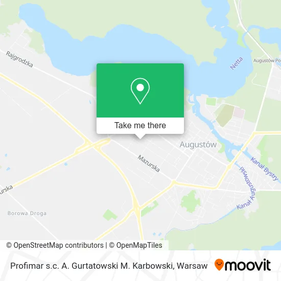 Карта Profimar s.c. A. Gurtatowski M. Karbowski