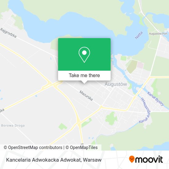 Kancelaria Adwokacka Adwokat map