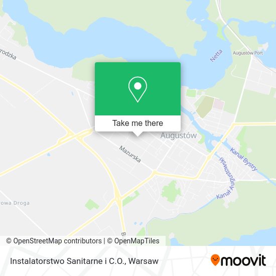 Instalatorstwo Sanitarne i C.O. map