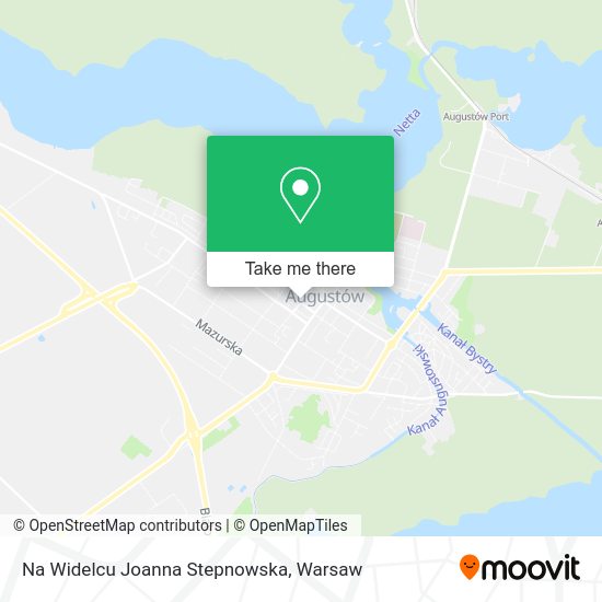 Na Widelcu Joanna Stepnowska map