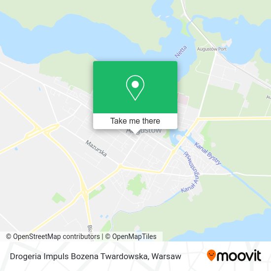 Drogeria Impuls Bozena Twardowska map