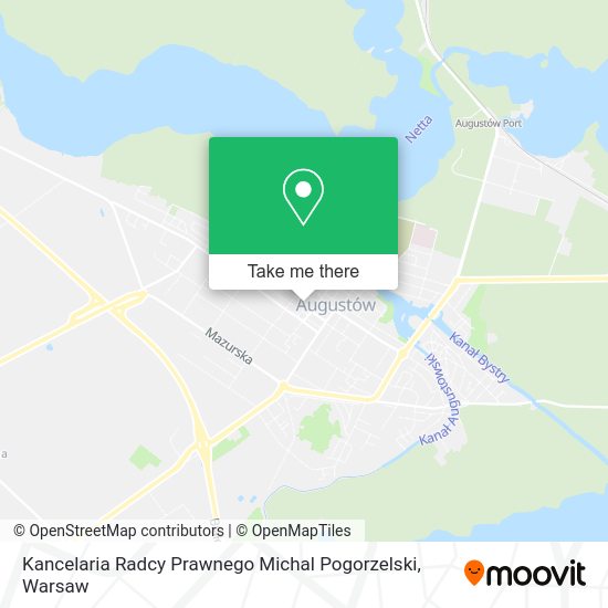 Kancelaria Radcy Prawnego Michal Pogorzelski map