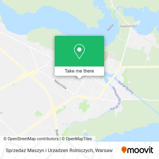 Sprzedaz Maszyn i Urzadzen Rolniczych map