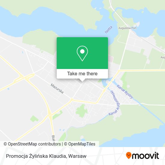 Promocja Żylińska Klaudia map