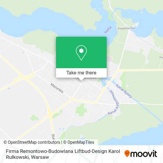 Firma Remontowo-Budowlana Liftbud-Design Karol Rułkowski map