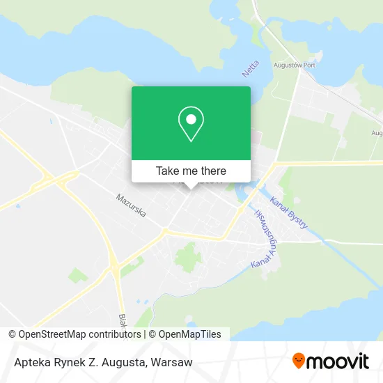 Карта Apteka Rynek Z. Augusta