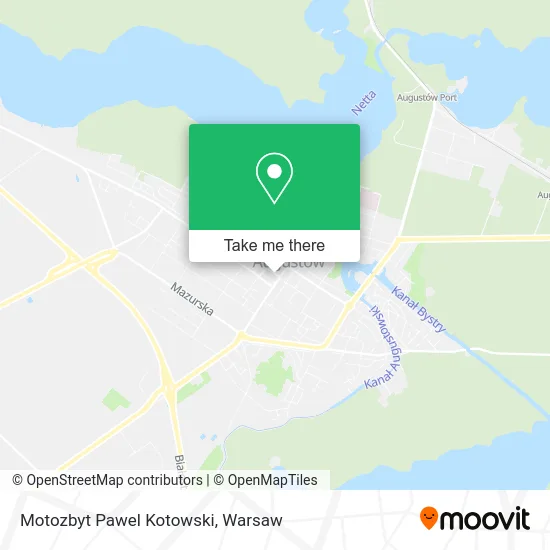 Карта Motozbyt Pawel Kotowski