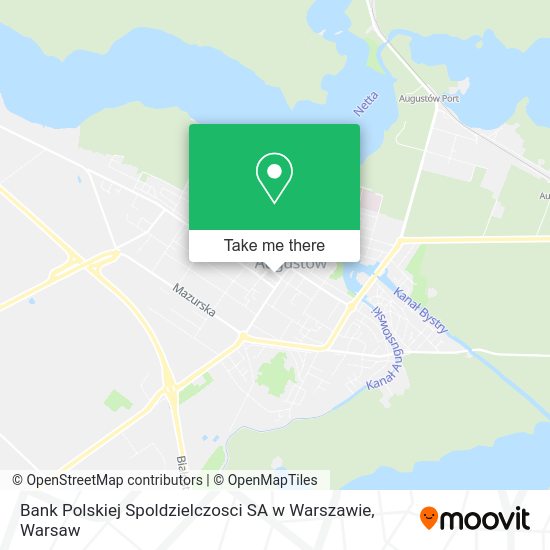 Bank Polskiej Spoldzielczosci SA w Warszawie map