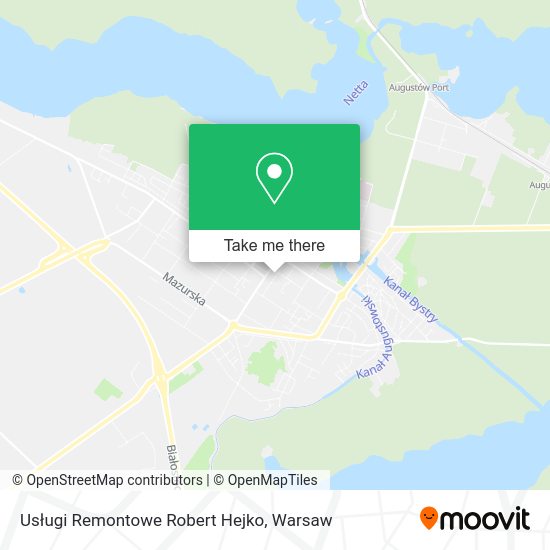 Usługi Remontowe Robert Hejko map