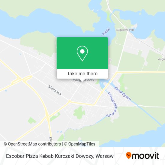 Escobar Pizza Kebab Kurczaki Dowozy map