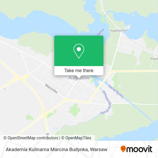 Akademia Kulinarna Marcina Budynka map