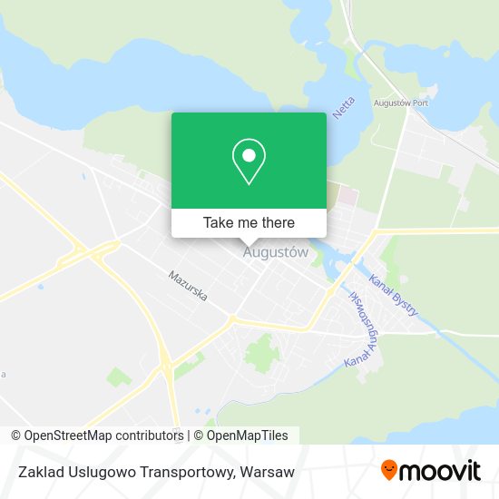 Zaklad Uslugowo Transportowy map