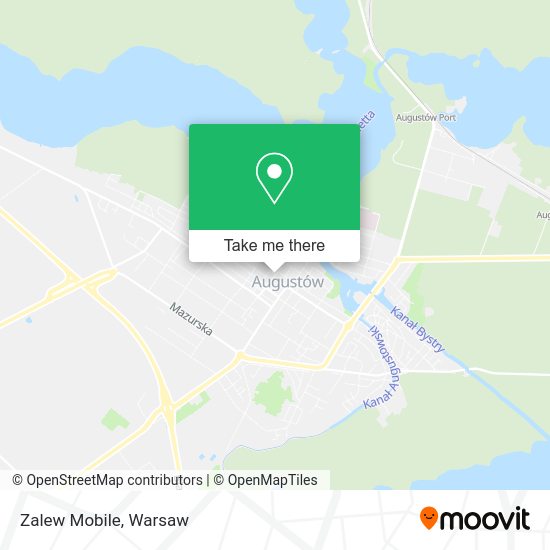 Zalew Mobile map