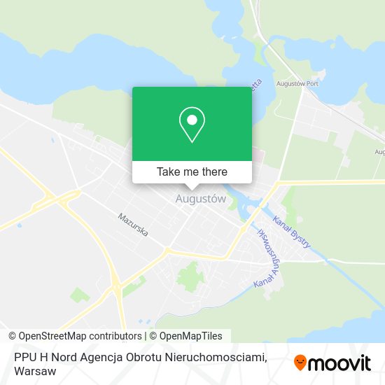 PPU H Nord Agencja Obrotu Nieruchomosciami map