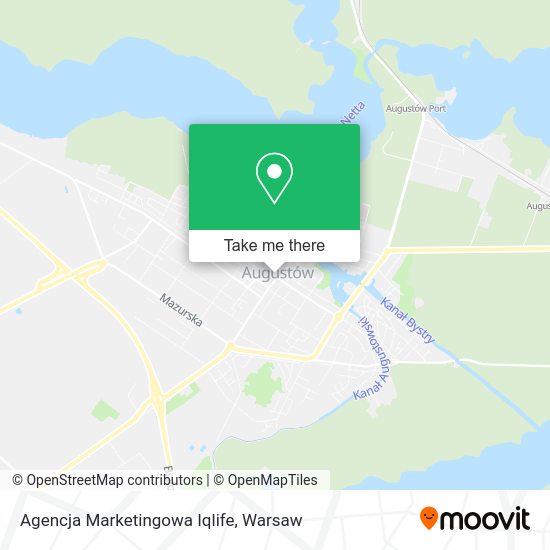 Agencja Marketingowa Iqlife map