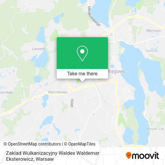 Zaklad Wulkanizacyjny Waldex Waldemar Eksterowicz map