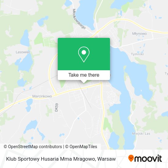 Klub Sportowy Husaria Mma Mragowo map