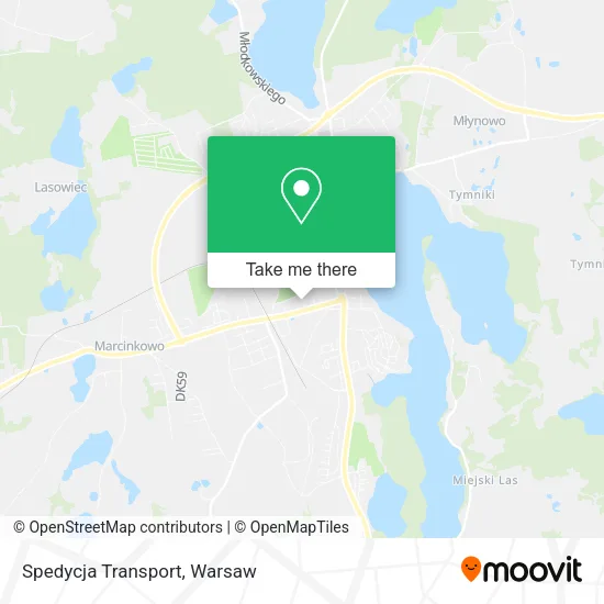 Карта Spedycja Transport