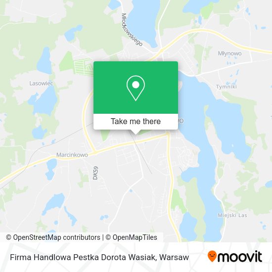 Firma Handlowa Pestka Dorota Wasiak map