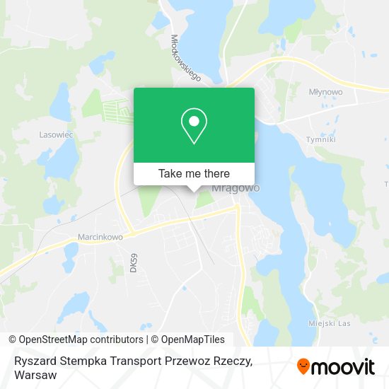 Ryszard Stempka Transport Przewoz Rzeczy map