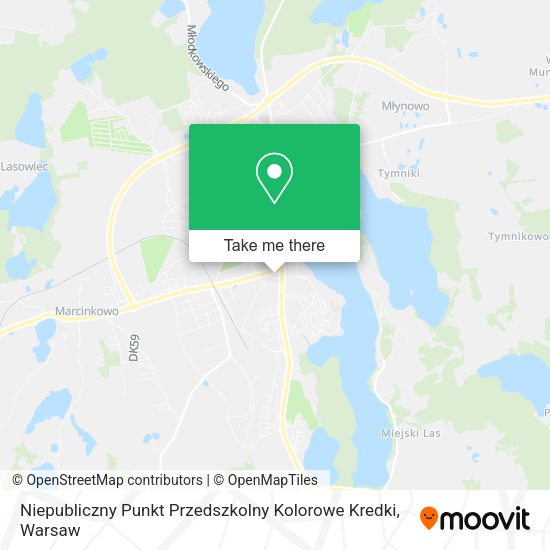 Niepubliczny Punkt Przedszkolny Kolorowe Kredki map