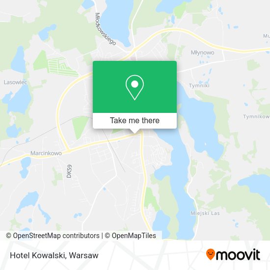 Hotel Kowalski map