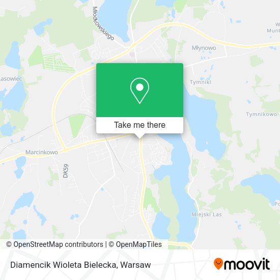 Diamencik Wioleta Bielecka map