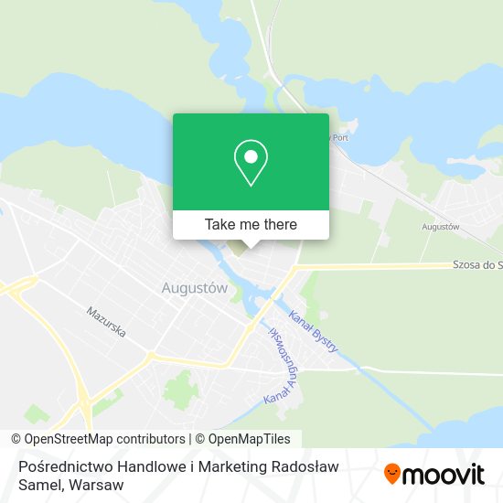 Pośrednictwo Handlowe i Marketing Radosław Samel map